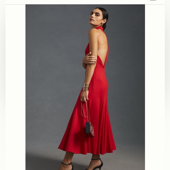 Anthropologie | Dresses | Red Anthropologie Halter Dress Size 2x | Poshmark Anthropologie | Dresses | Red Anthropologie Halter Dress Size 2x | Poshmark